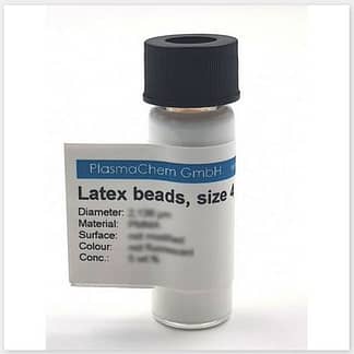 Latex beads  Size 5 (ca. 5 micron) -PMMA- Size 5- blank