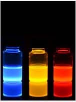 ZnCdSeS alloyed Quantum Dots, low-Cd, hydrophobic, KIT25 of 5 colours 1