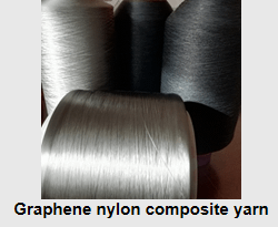 Graphene nylon composite yarn  1
