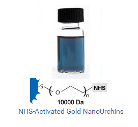 80nm NHS-Activated Gold NanoUrchins Conjugation Kit (MIDI Scale-Up Kit, 10/ 3 reactions ) 1