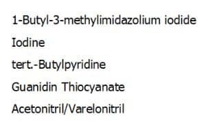 IoLiLyte® SP-163 0,03M I3- BMIM-based Electrolyte 1