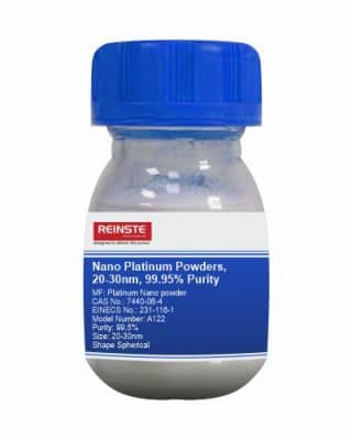 Catalytic Nano Platinum Powders, 20-30nm, 99.95% Purity 1