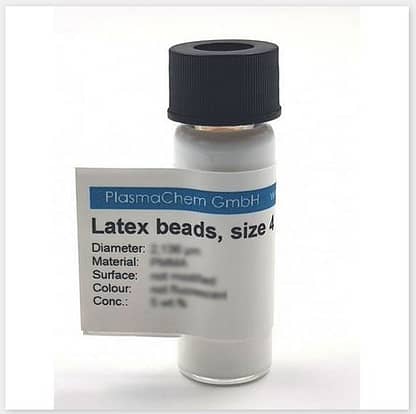 Latex beads Size 7 (ca. 10 micron) - PS - Size 7 - blank 1
