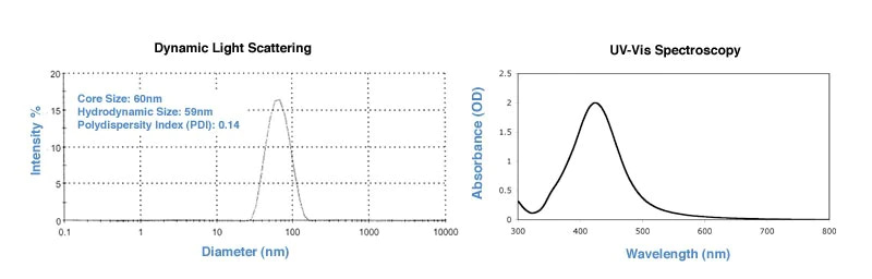 60nm Endotoxin Free Silver Nanoparticles