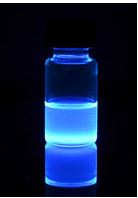 fluorescent nanocrystals with alkyl ligand surface- 450 nm emission 3
